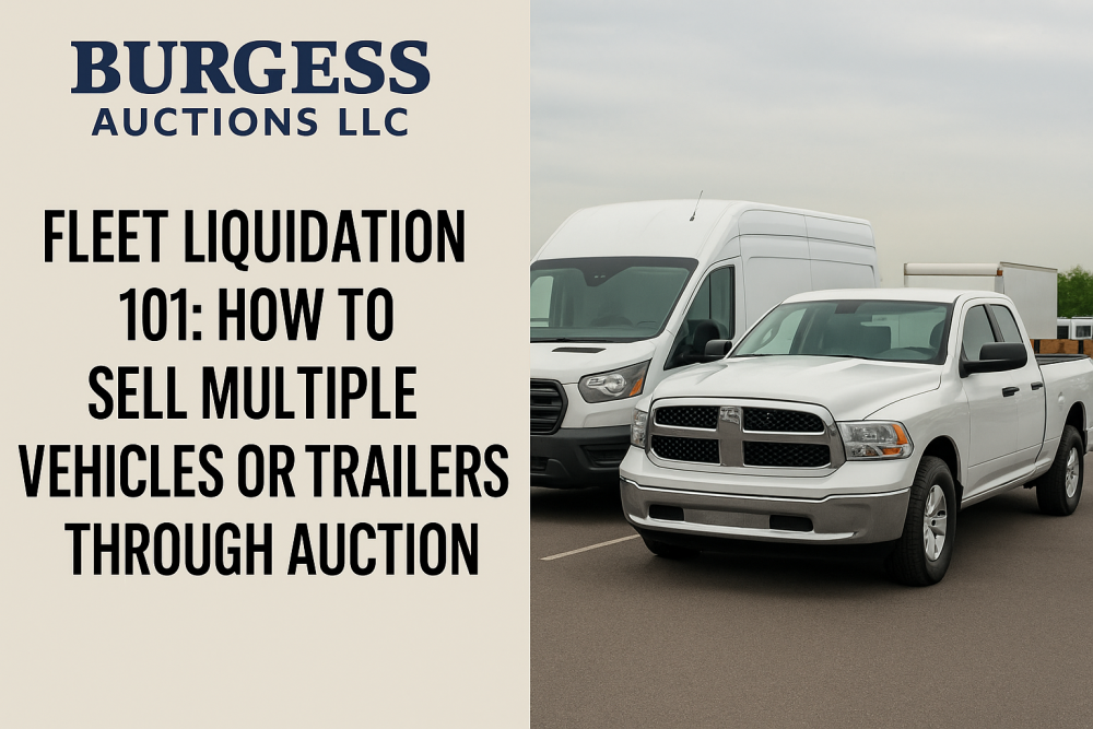 Fleet Liquidation 101: How to Sell Multiple Vehicles or Trailers Through Auction photo