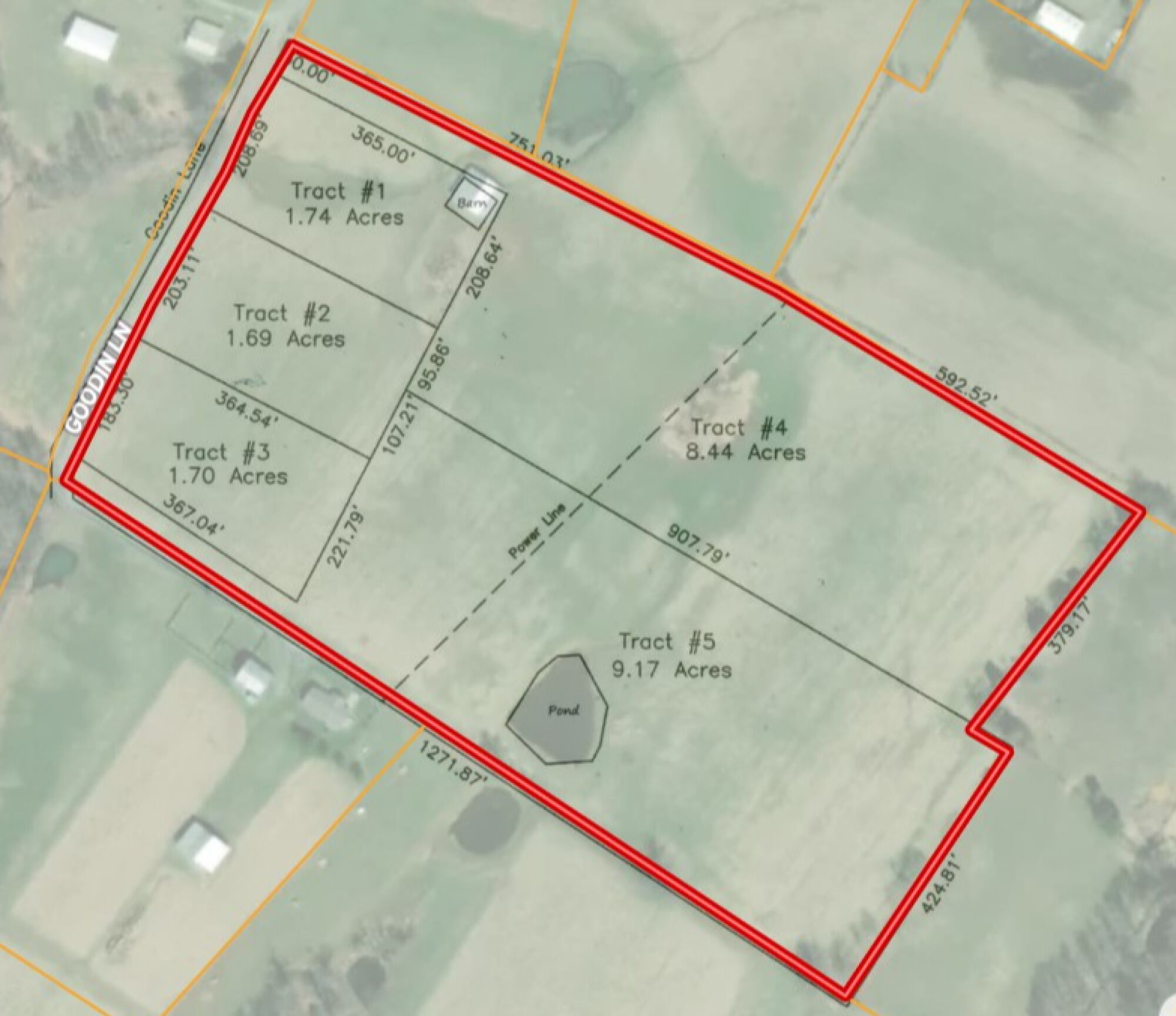 Auction 22.74ac Goodin Lane Campbellsville Ky. image