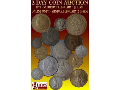 (2) Day Coin Auction - Day 2 Online Only (2/4) featured photo 1