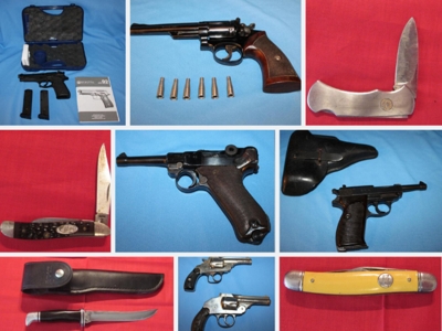 Beretta Model 92FS, Other Guns, Ammo, & Knives! featured photo