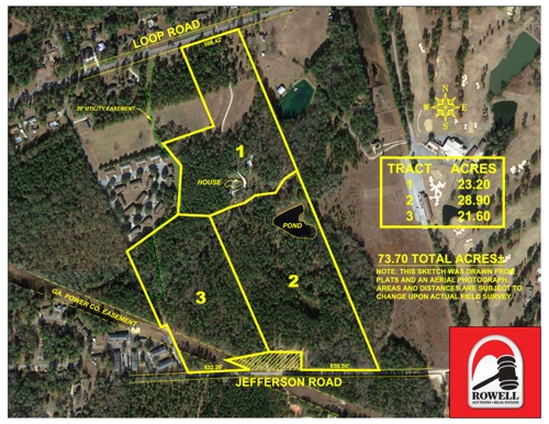 Beautiful Home on 73± Acres | Offered Divided featured photo