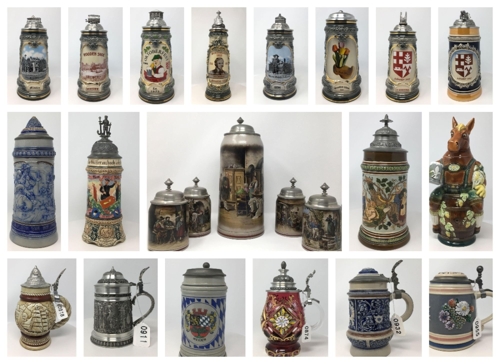 The John H. Beyke Estate Beer Stein Collection featured photo