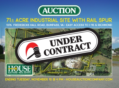 71 ± Acres Industrial Site With Rail Spur | Good Access to I-64 & Richmond, VA featured photo