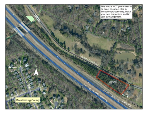 10 Day Upset Period In Effect- NCDOT Asset 89388 - 1.71+/- AC, Mecklenburg County NC featured photo