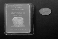 Commemorative Silver Bars In Memory Of Levi Miller Jr "Bun" featured photo 1