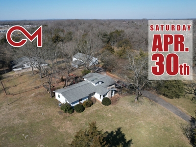 4200+/- Sq. Ft. Home on 11+/- Acres on the Stones River with Guest House and Outbuildings - Auction April 30th featured photo