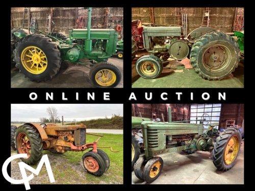Antique John Deere, Case, & Farmall Tractors - Online Auction Haubstadt, IN featured photo