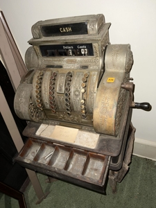 Antique cash register