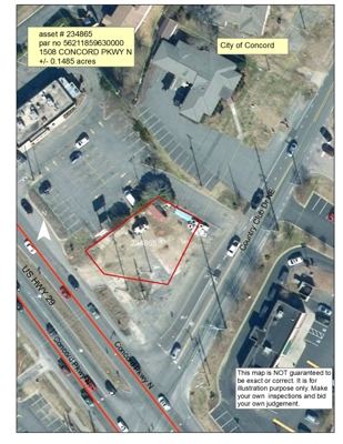 10 Day Upset Period In Effect--NCDOT Asset 234865 - .149 +/- AC Concord, Cabarrus County N featured photo 1