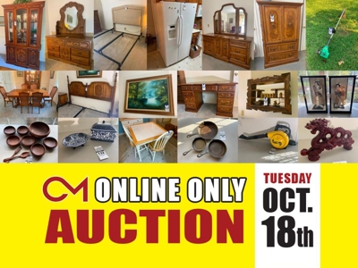 Antique Furniture, Appliances, Glassware, Home Decor, Framed Art and More For Sale - Estate Auction ends Oct. 18th featured photo