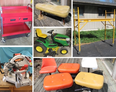 Mid-Century Modern Pieces, Home Furnishings, John Deere Riding Lawn Mower, Loads of Tools & So Much More! featured photo