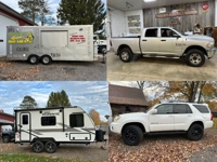 Equipped Food Trailer, Dodge Truck, Camper, Toyota SUV featured photo 1