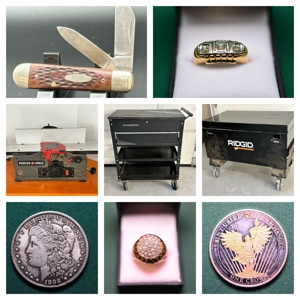 Coins, Knives, Jewelry, Tools, Fishing Supplies & More at Absolute Online Auction featured photo