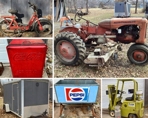 Estate of Richard F. Sorrels Vintage Farm Finds: Tractors, Farm Implements, Antique Wheels, Tools & More featured photo