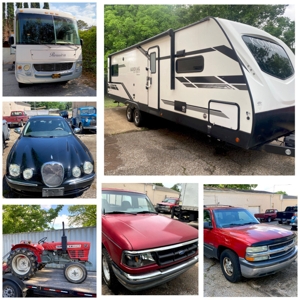 Consignment Auction: Camper, Motorhome, Jaguar and more! featured photo