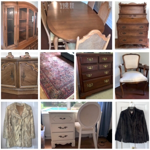 Antique Secretary, Furniture, Furs, Home Decor featured photo