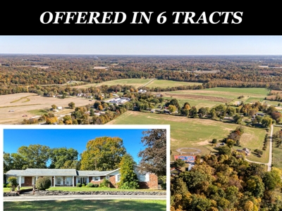 39+ AC & Brick Ranch Henryville Real Estate Online Auction featured photo