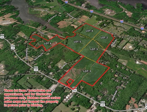 284.7 +/- Acres Divided, Randolph County NC featured photo