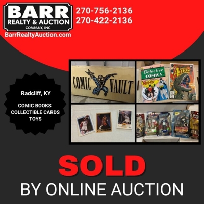 COMIC BOOKS - COLLECTIBLE CARDS - TOYS - ONLINE BIDDING ONLY ENDS TUES., JUNE 17TH @ 6:00 PM EDT featured photo 1