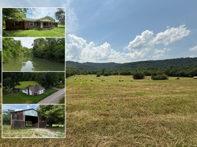 315+/- Acres For Sale in Sparta, TN Offered in 16 Tracts with 2 Homes, Creek Frontage, Outbuildings, Cave - AUCTION August 16th featured photo 1