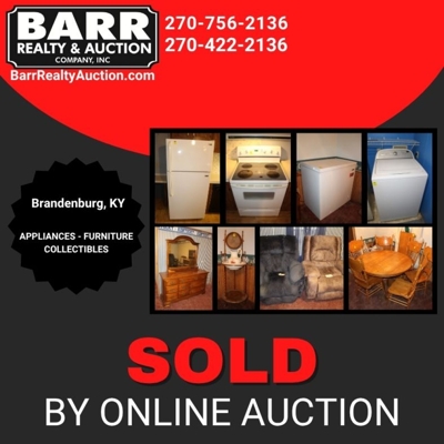 APPLIANCES - FURNITURE - COLLECTIBLES - ONLINE BIDDING ONLY ENDS TUES., JUNE 24TH @ 6:00 PM EDT featured photo 1