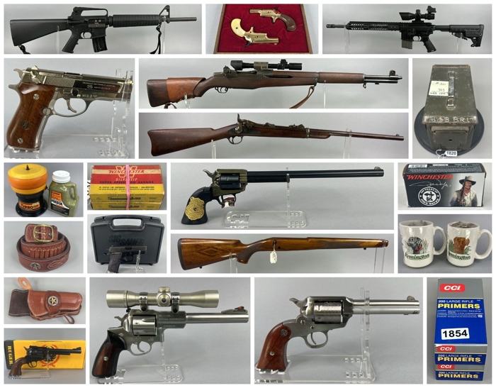 Barrels-Bullets & Ballistics - July August Firearm and Ammo Auction featured photo