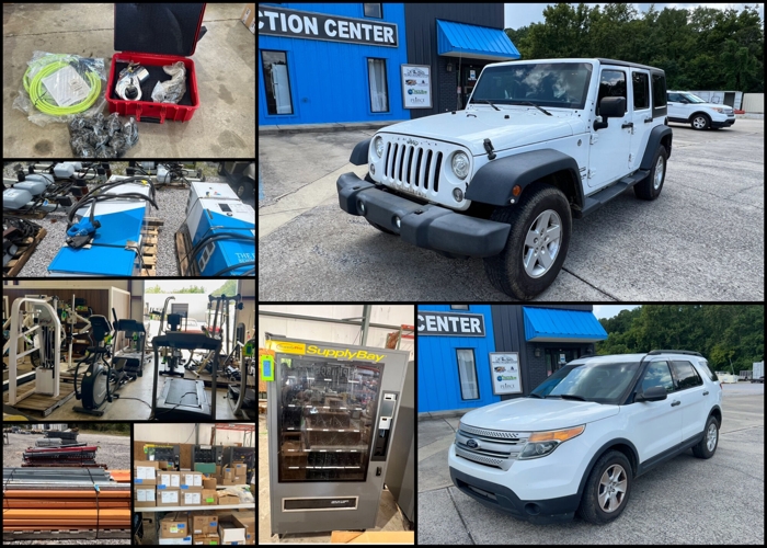 Power and Utility Company Surplus Auction - Weight Equipment, Office Equipment and Vehicle Electric Chargers featured photo