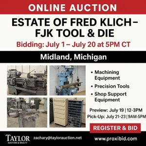Estate Of Fred Klich (FJK Tool & Die) featured photo