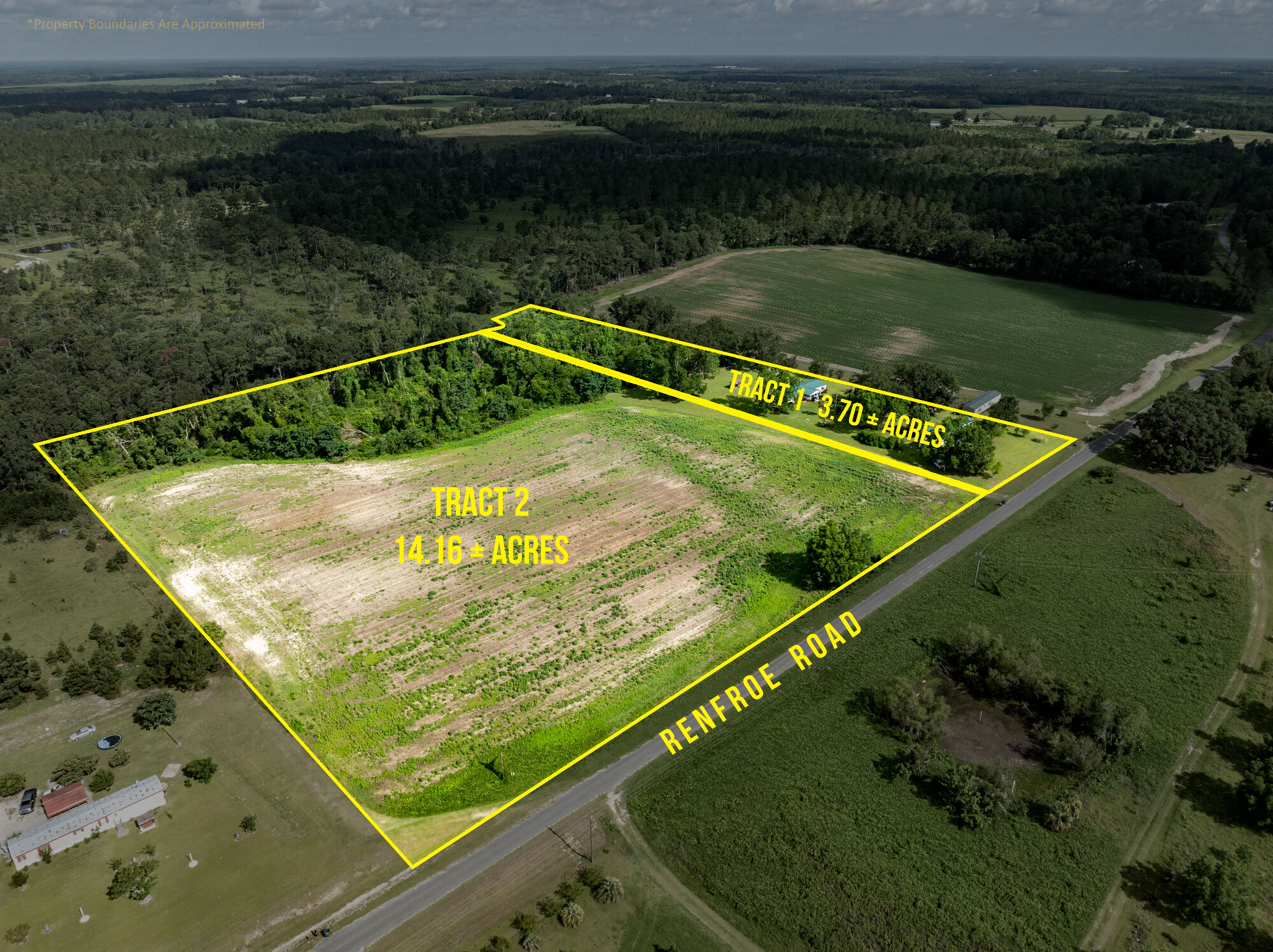 Land & Home Tracts | Brooks Co., GA image