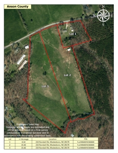36+/- Acres with Brick Home and Pond in Anson County NC featured photo 1