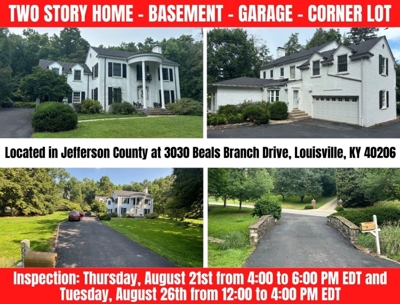 TWO STORY HOME - BASEMENT GARAGE - CORNER LOT - ONLINE BIDDING ONLY ENDS TUES., AUG. 26TH @ 4:00 PM EDT featured photo 1